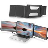 Uncategorized TeamGee Portable Monitor for Laptop, 12” Full HD IPS Display, Dual Triple Monitor Screen Extender, HDMI/USB-A/Type-C Plug and Play for Windows, Chrome & Mac, Work with 13”-16” Laptops