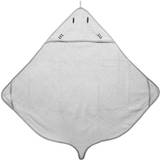 Ubbi Stingray Hooded Towel In Grey Grey Hooded Towel