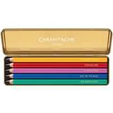 Caran d’Ache Aquarelle Pencils Caran d’Ache d'Ache Maxi Graphite HB Set of 5 Pencils Colour Treasure Limited Edition