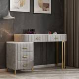Marbles Dressing Tables Homary Extendable Dressing Table 40x100cm