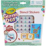 Crayola Stickers Crayola Glitter Dots Stencil Stickers