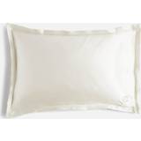 Pillow Cases ESPA Oxford Edge Silk Pearl Pillow Case White