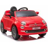 El bil Pl Ociotrends El-bil til børn Fiat 500 30W 113 x 67,5 x 53 cm MP3 Rød 6 V Med fjernbetjening