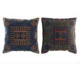 Dkd Home Decor Arab Complete Decoration Pillows Blue, Orange