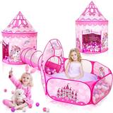 Fabric Play Tent GeerWest Princess Tent 3pcs