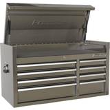 Tool Boxes Sealey PTB104008SS 8 Drawer Heavy-Duty Stainless Steel Topchest 1055mm