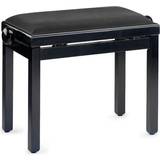 Stagg Stools & Benches Stagg Black Pianobench,Highgloss Top