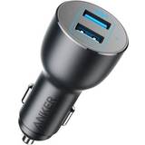 Anker Black - Vehicle Chargers Batteries & Chargers Anker PowerDrive III 2-Port 36W