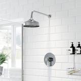 Park Lane Thermostatic Concentric Concealed Silver