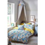 White Bed Set Kid's Room Peter Rabbit Florelli 100% Cotton Reversible Duvet Cover Set