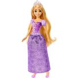 Mattel Doll-house Furniture Toys Mattel Disney Princess Movable Rapunzel Fashion Doll with Glitter Clothes & Accessories