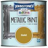 Johnstones Gold Paint Johnstones Metallic Paint 375ml Silver, Gold