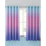 Bed Sheets Catherine Lansfield Ombre Rainbow Clouds Bed Sheet Pink, Multicolour