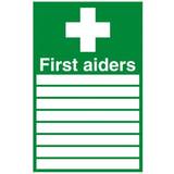 Bandages & Compresses Safety Sign First Aiders SR11148