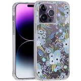 Case-Mate Rifle Paper Co. iPhone 14 Pro Max Case [Works with Wireless Charger] [10FT Drop Protection] Cute iPhone Case 6.7" with Floral Pattern, Anti-Scratch Tech, Shockproof Material, Slim Garden Party Blue