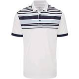 Stuburt Alton Striped Polo Shirt - Midnight