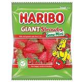 Haribo Confectionery & Biscuits Haribo Giant Strawbs Gone Mini Bag 16g