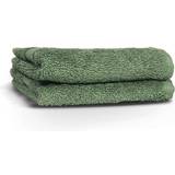 Green Dishcloths The Linen Yard Loft Woven Combed Cotton 2 Dishcloth Green