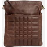 Re:Designed Handbags Re:Designed Kvinnors Agnes liten crossover, mörkbrun, en storlek, Mörkbrun, Einheitsgröße