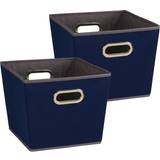 Household Essentials 94 Medium Tapered Decorative Bins 2 Storage Box