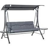 Steel Canopy Porch Swings Garden & Outdoor Furniture OutSunny 84A-162