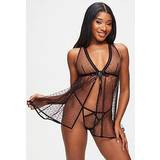 Ann Summers Lingerie & Costumes Ann Summers Bodywear The Mesmerising Crotchless Babydoll Set