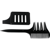 Black Hair Colouring Brushes Efalock Professional Hairdressing Supplies Hair Dye Accessories Highlighting Comb