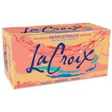 Bottled Water Lacroix All Natural Sparkling Water Grapefruit 8 Cans