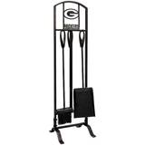 Imperial Green Bay Packers Fireplace Tool Set, Black
