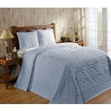 Stripes Bedspreads Better trends Trevor Bedspread Blue (279.4x243.8cm)