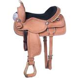 Tough-1 Series Cowboy RO Barbwire Saddle