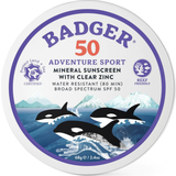 Badger SPF 50 Adventure Sport Mineral Sunscreen Tin