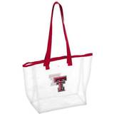 Logo Brands 220-65P 12 in. Texas Tech Stadium Clear Bag