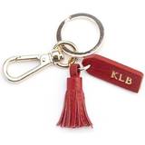 New York Mini Tassel Key Chain - Red