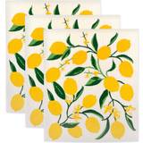 Design Imports Dii Lemon Swedish Dishcloth Yellow