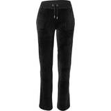 Joggers - Women Trousers Juicy Couture Del Ray Classic Velour Pant - Black