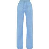 Juicy Couture Trousers & Shorts Juicy Couture Classic Velour Del Ray Pant Powder Blue