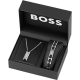 Men Jewellery Sets Hugo Boss Gift Set - Silver
