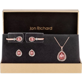 Women Jewellery Sets Jon Richard Trio Set - Rose Gold/Pink/Transparent