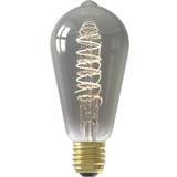Calex LED Lamps Calex 4W ES LED Curly Filament Dimmable Bulb, Titanium