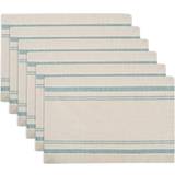 DII French Stripe Place Mat Blue (48.26x33cm)