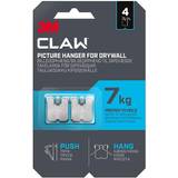 3M Angle Brackets 3M CLAW Drywall Picture Hanger 4 Pack