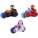 Spidey and his amazing friends Toys Hasbro Spidey & his Amazing Friends Figure & Motorcycle Assorted