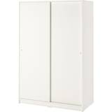 Ikea Kleppstad White Wardrobe 117x176cm