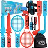 Orzly Switch & Switch OLED Sports Games 2022 Red/Blue