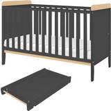 Kid's Room Tutti Bambini Rio Cot Bed with Cot Top Changer & Mattress 34.3x56.8"