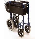 NRS Healthcare Transit-Lite Attendant Controlled Wheelchair Blue