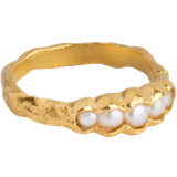 ENAMEL Copenhagen Idora Ring - Gold/Pearls
