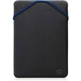 Blue Sleeves HP PC Protective Reversible Sleeve for Laptops up to 15.6 Inches Black Blue
