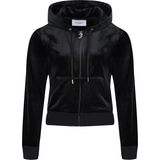 Juicy Couture Jumpers Juicy Couture Classic Velour Robertson Hoodie - Black